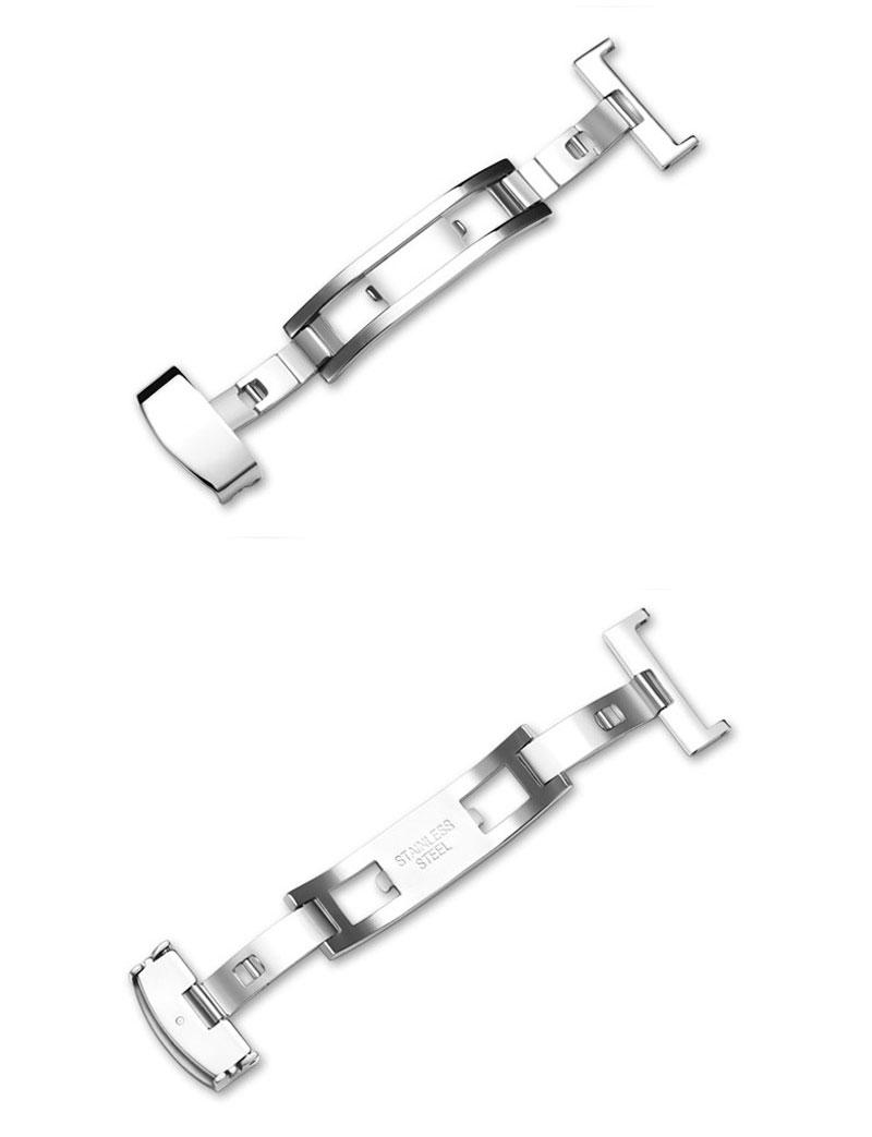 Dây đồng hồ thay thế - Khóa bướm - Da PU