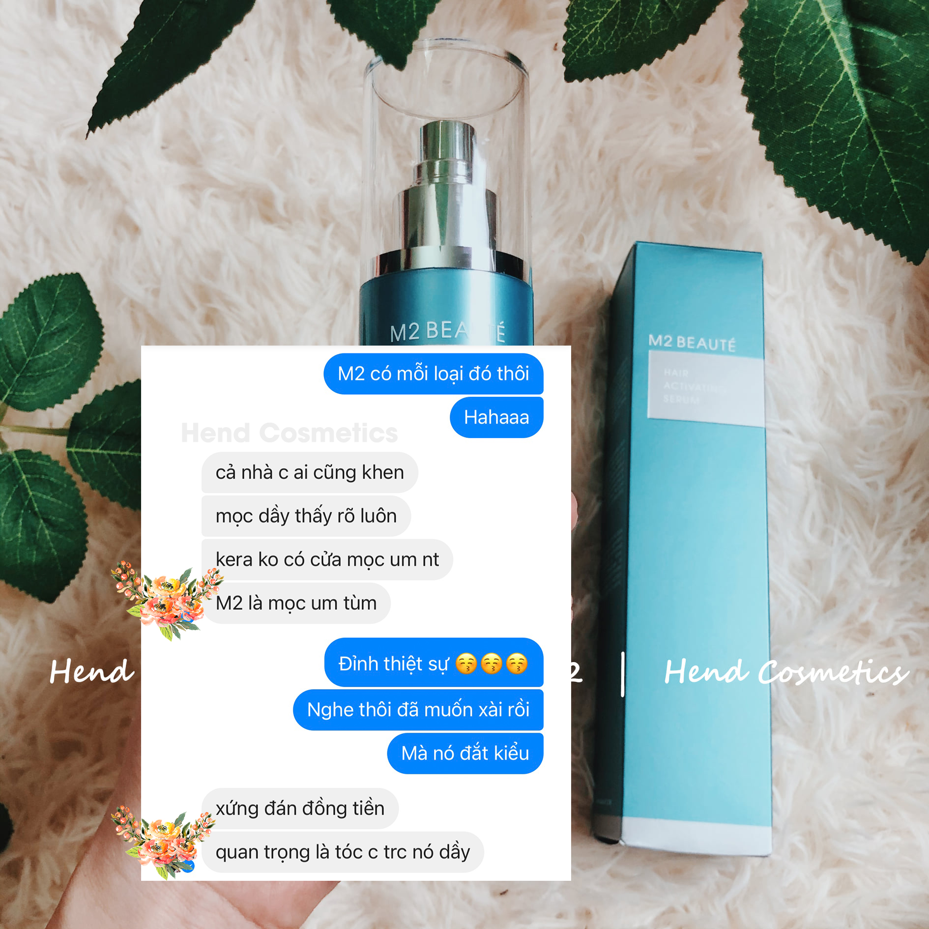 Serum mọc tóc M2 Beaute hair activating serum 120ml