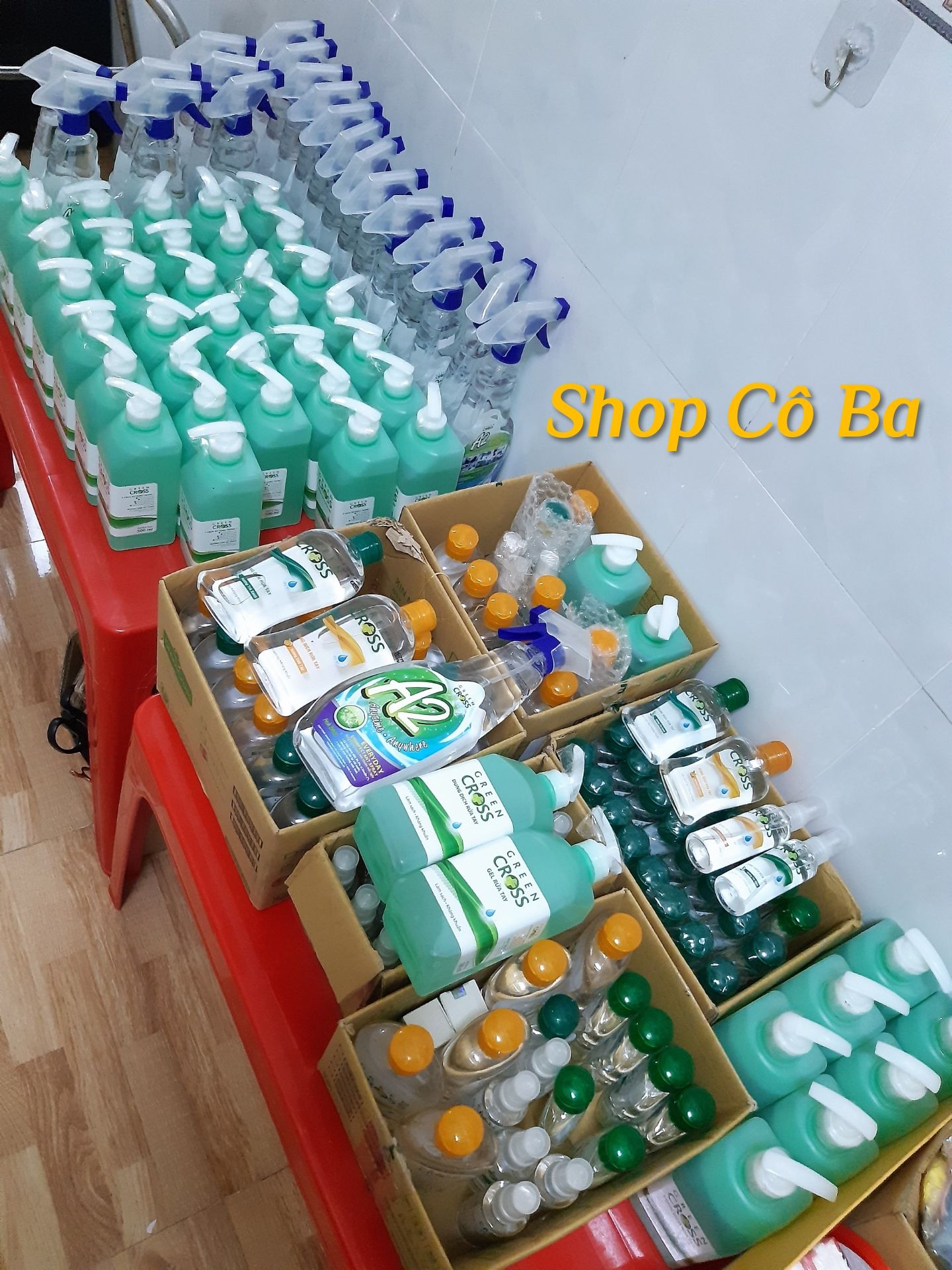 Hàng Sẵn DUNG DỊCH RỬA TAY GREEN CROSS 100ml