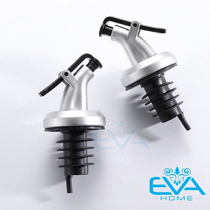 [HCM]Bộ 2 Nắp Đậy Và Vòi Rót Thông Minh Cho Chai Lọ Đựng Nước Mắm - Dầu Ăn - Gia Vị Khác Tiện Dụng