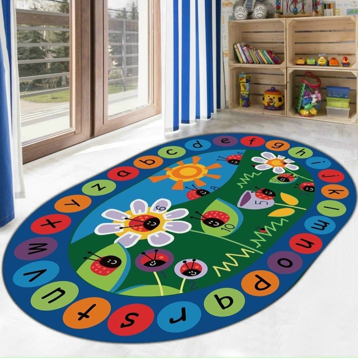 Thảm circle Montessori cao cấp kích thước 1.6mx2m20 và 2m*3m