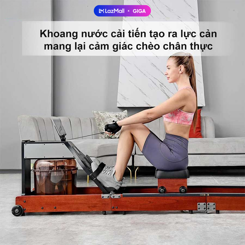 [ Hỏa tốc HN - HCM ]  Máy chèo thuyền gấp gọn KingSmith WR1F