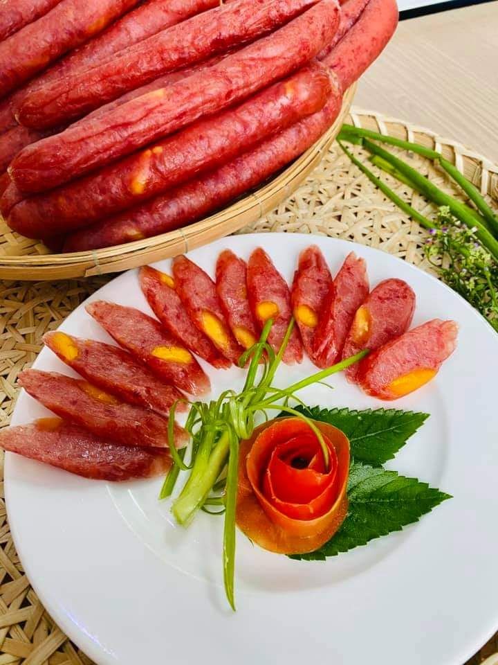 Lạp xưởng tôm trứng muối 1kg