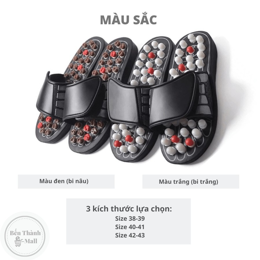 Dép massage bấm huyệt bàn chân [Giảm mệt mỏi căng thẳng]