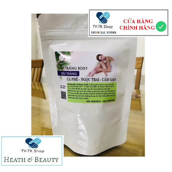 Tắm Trắng  Body Cám Gạo - Cà Phê - Ngọc Trai Ủ Trắng Da Body Toàn Thân Giảm Thâm Sạm Và Mụn Tẩy Tế Bào Chết - Mẫu mới