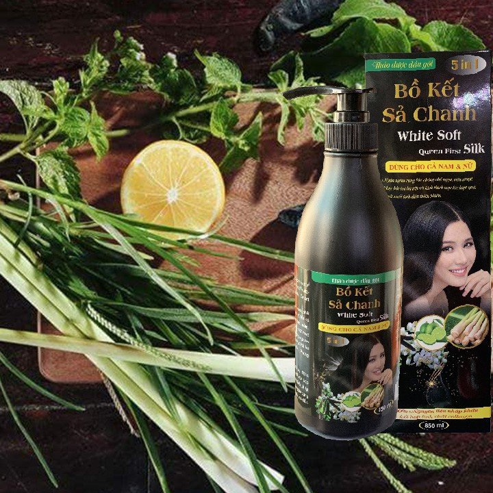 Queenfirst Lemongrass Shampoo 800ml