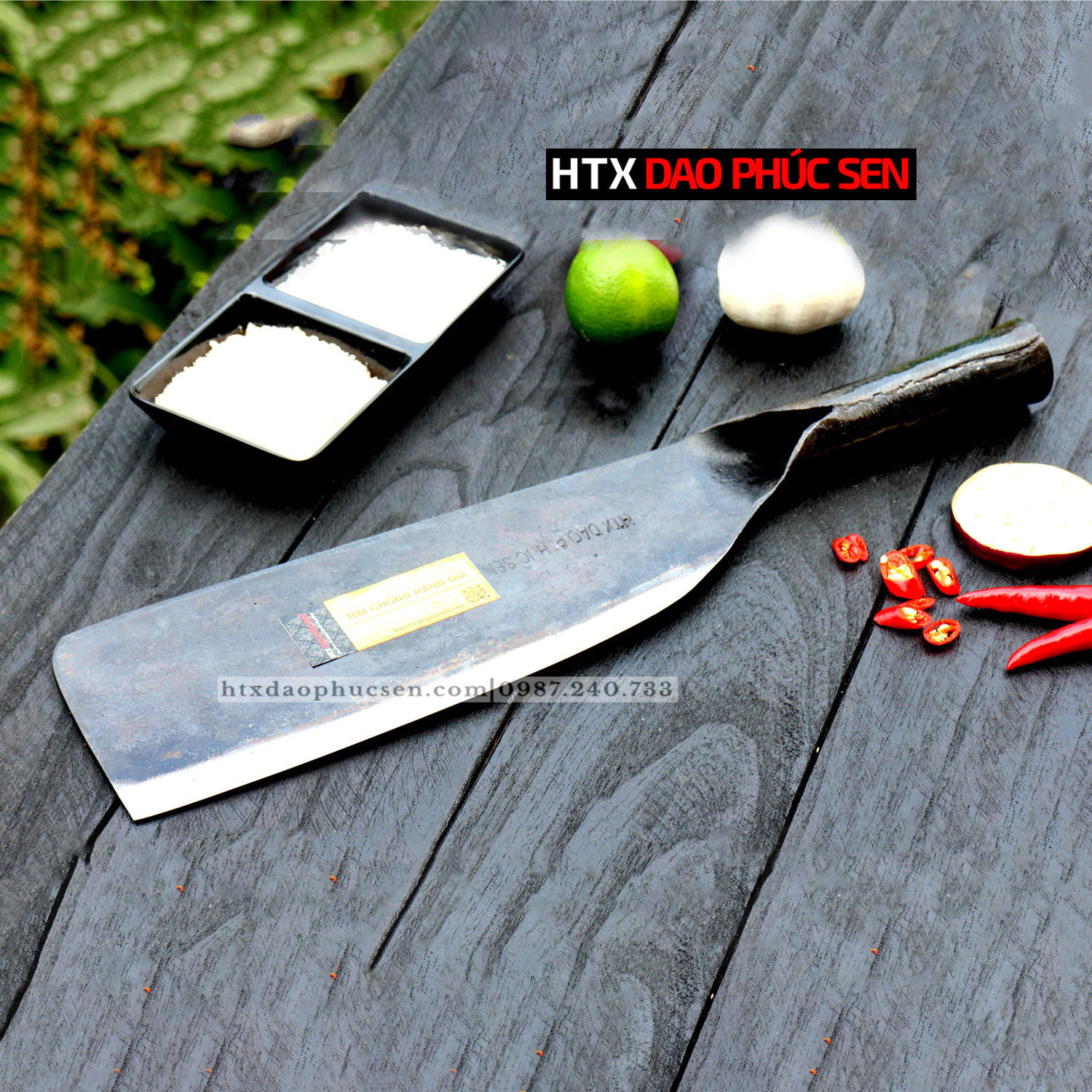 DAO CHẶT GÀ 1 nhíp xe - SCG1