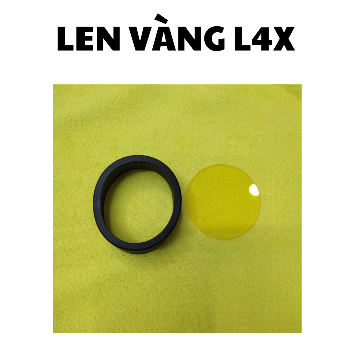 [NN] LEN vàng gắn đèn L4X phá sương
