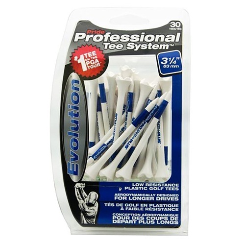 Tee golf (tee phát bóng gôn) Tee Pride Professional System - 1 1.2 38 mm 2 3/4( 69mm ) - 3 1/4 ( 83mm)