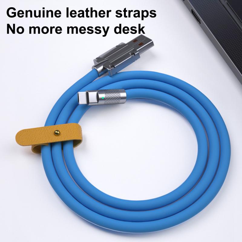 Dây Cáp Sạc Nhanh Silicon Siêu Bền USB - Micro , USB - Type C / USB - I/P - TuHaiStore