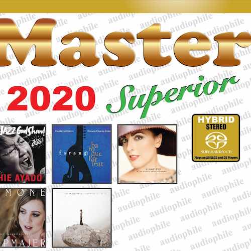 Bộ 6 đĩa cd nhạc Master Superior Audiophile 2017 - 2022