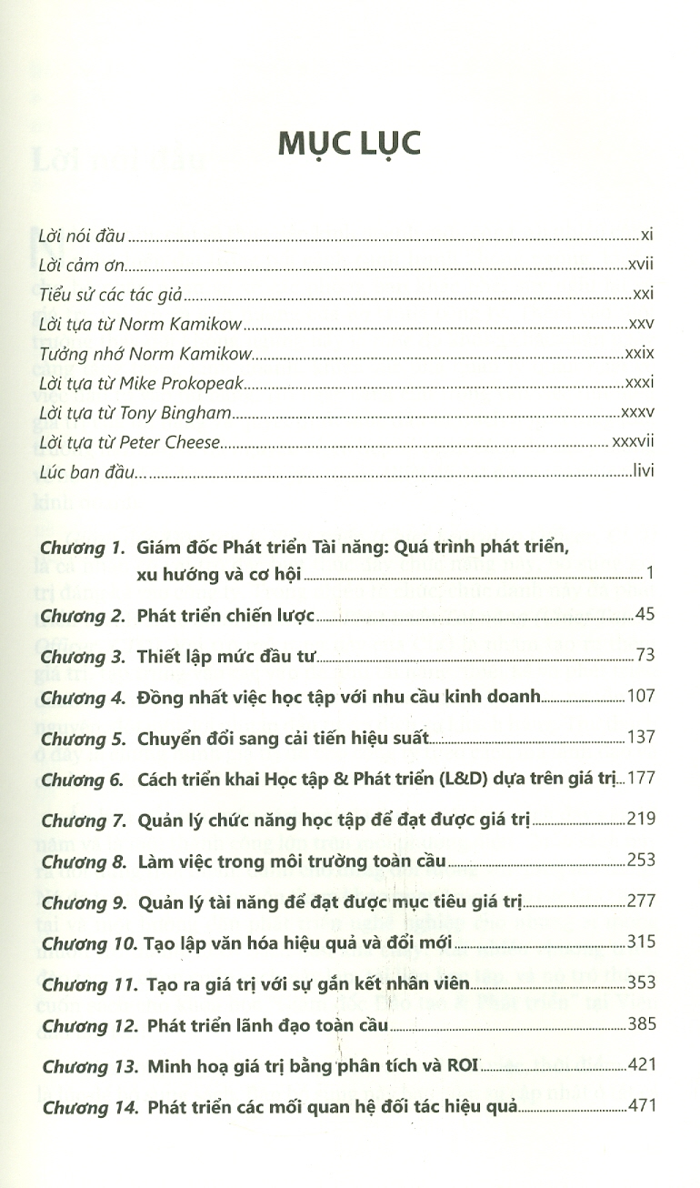 Giám Đốc Phát Triển Tài Năng