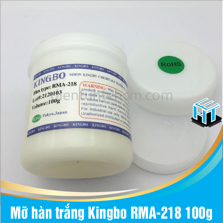 Mỡ hàn trắng Kingbo RMA-218 100g