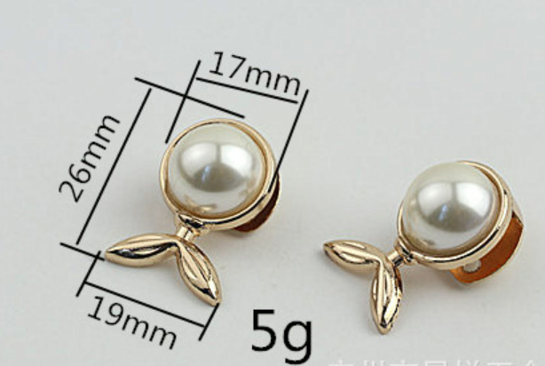 Mạc hạt trai đính lá 15k/ cái
