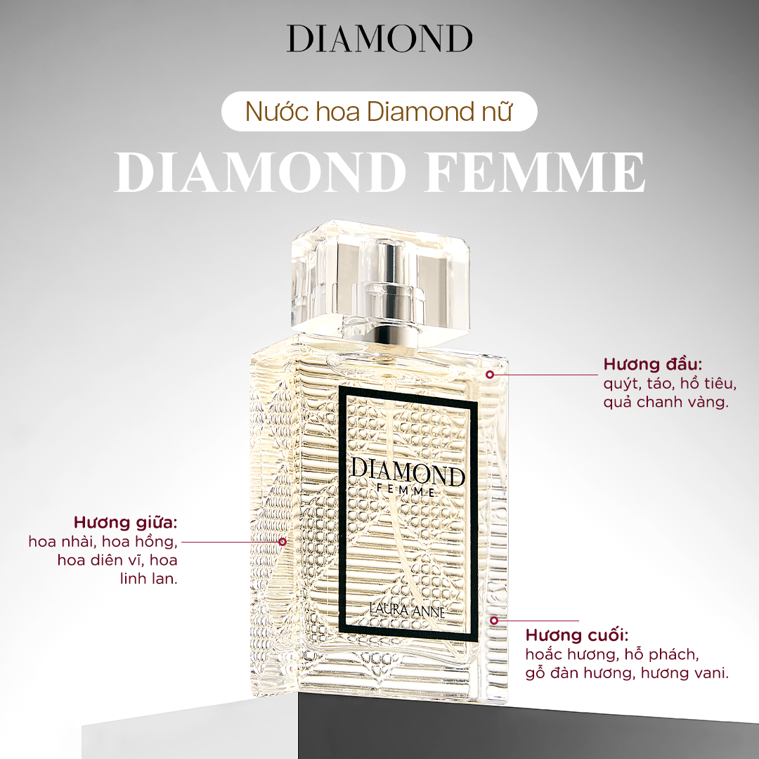 Nước hoa Nữ Diamond Femme 45ml
