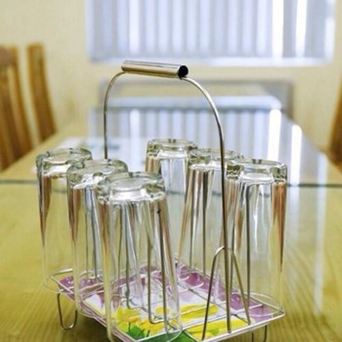 8 Khay úp ly cốc Inox CAO CÁP
