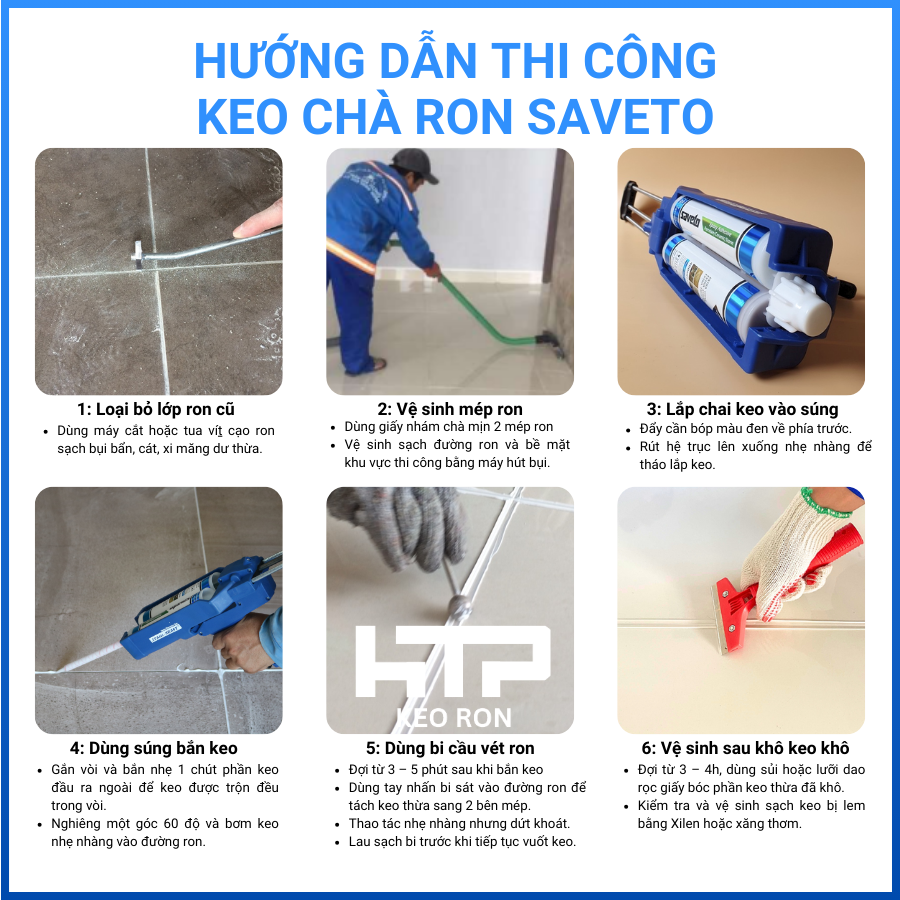 Combo 2 chai keo chà ron Saveto kèm 2 vòi trộn