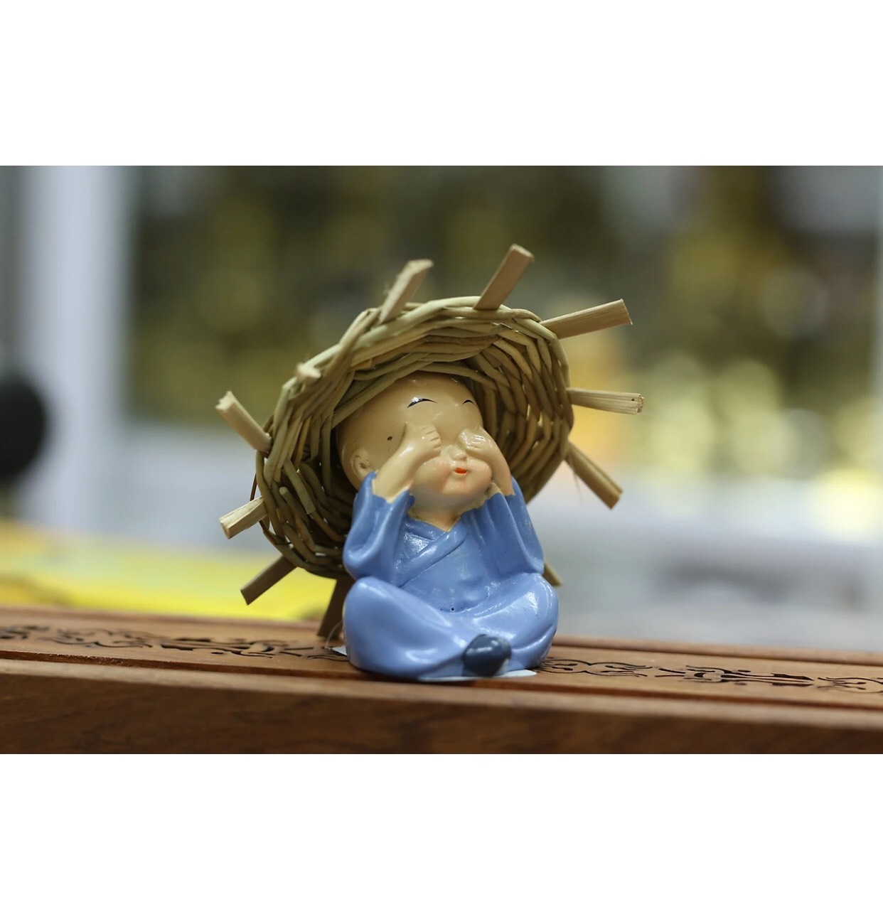 bộ tượng tứ không đội nón rơm
