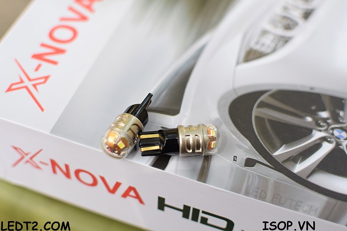 [LEDT2 ISOP] Đèn Led tín hiệu X - Nova T10 T16 T20 S25 [Bảo hành 1 năm] [Số lượng: 1 cặp]