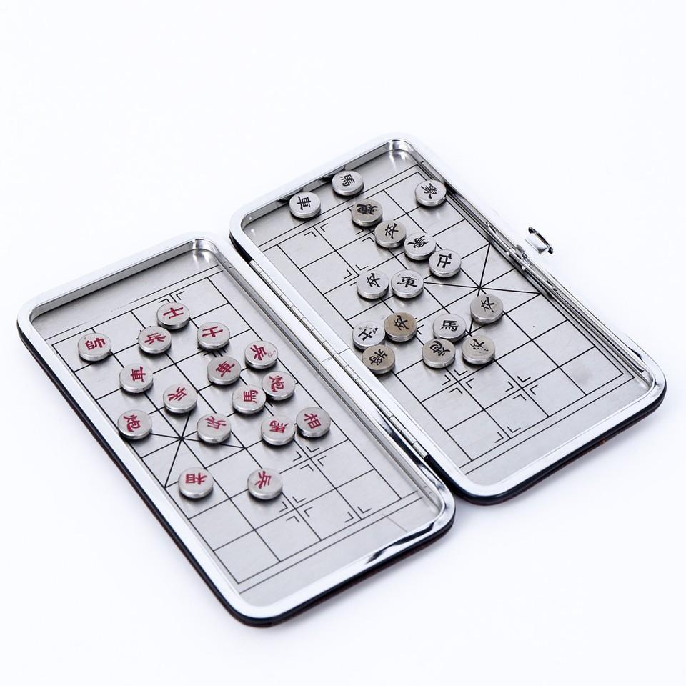 Bàn cờ tướng nam châm 2 mặt inox