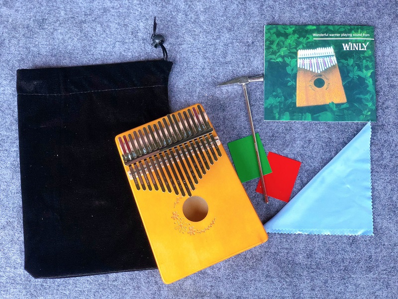 Đàn Kalimba 17 Phím -Kèm Phụ Kiện
