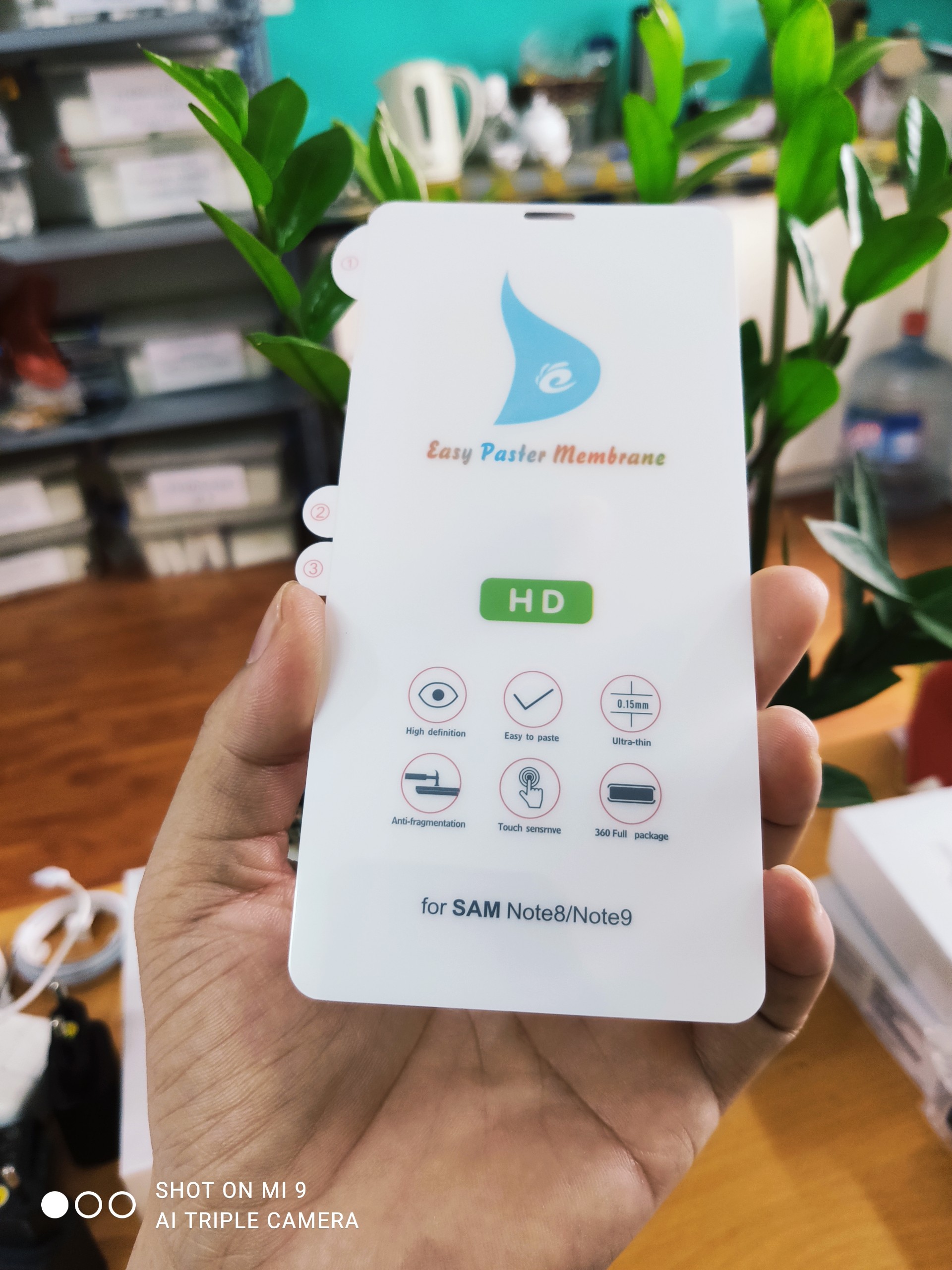miếng dán màn hình PPF SS Galaxy Note8 / note 9 cực bền, cực rẻ