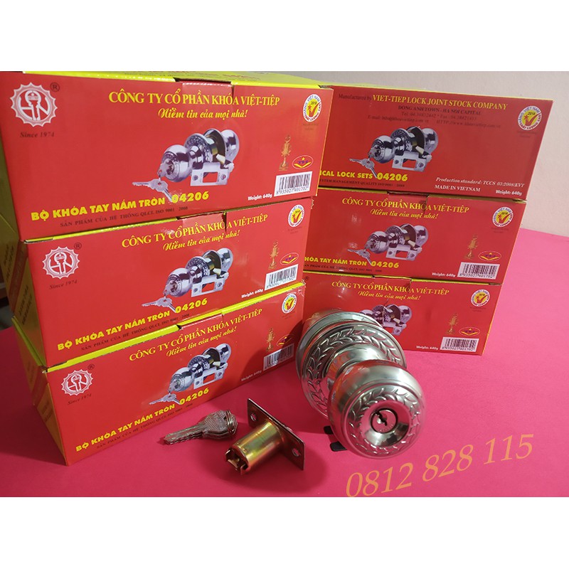 Khóa đấm cửa Việt Tiệp