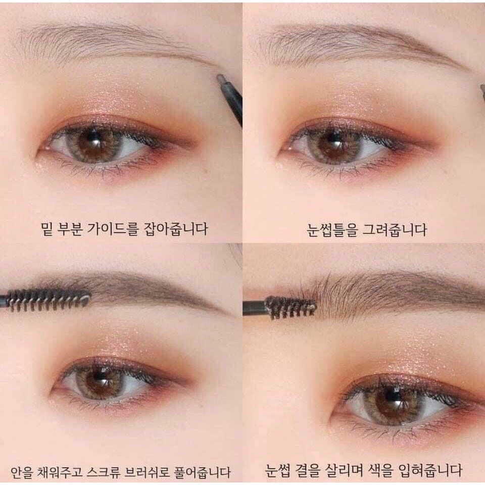 Chì kẻ mày Innisfree Auto Eyebrow Pencil.