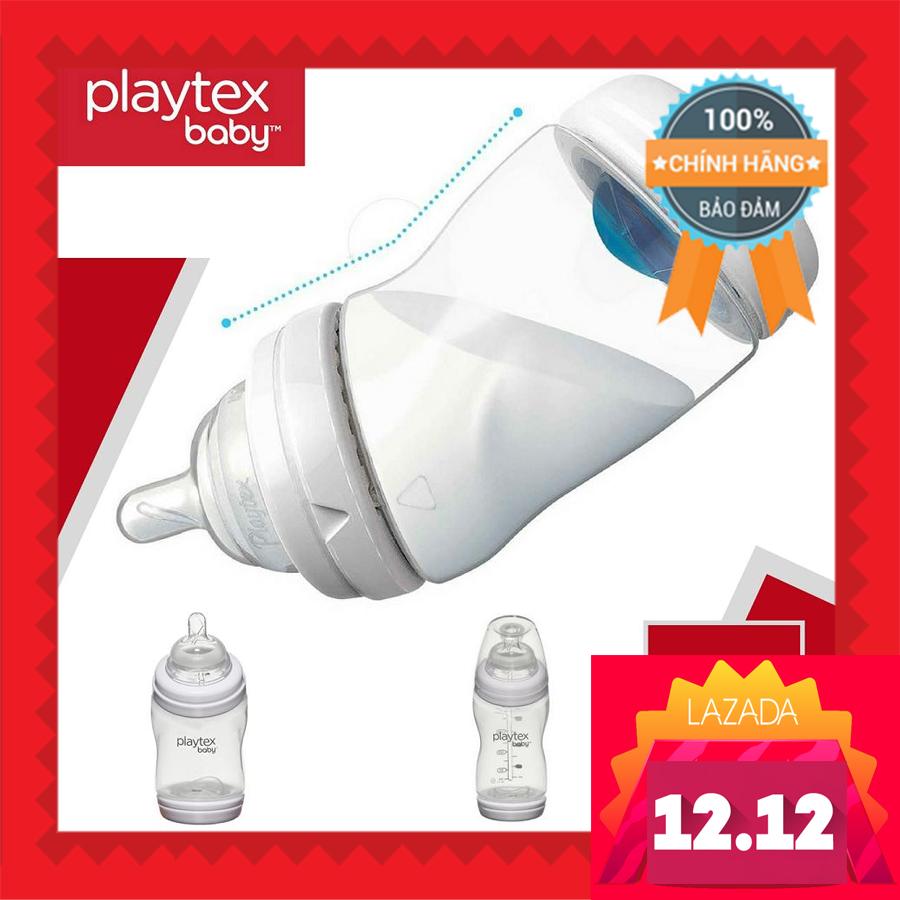 Bình sữa PLAYTEX nghiêng cổ rộng 200ml