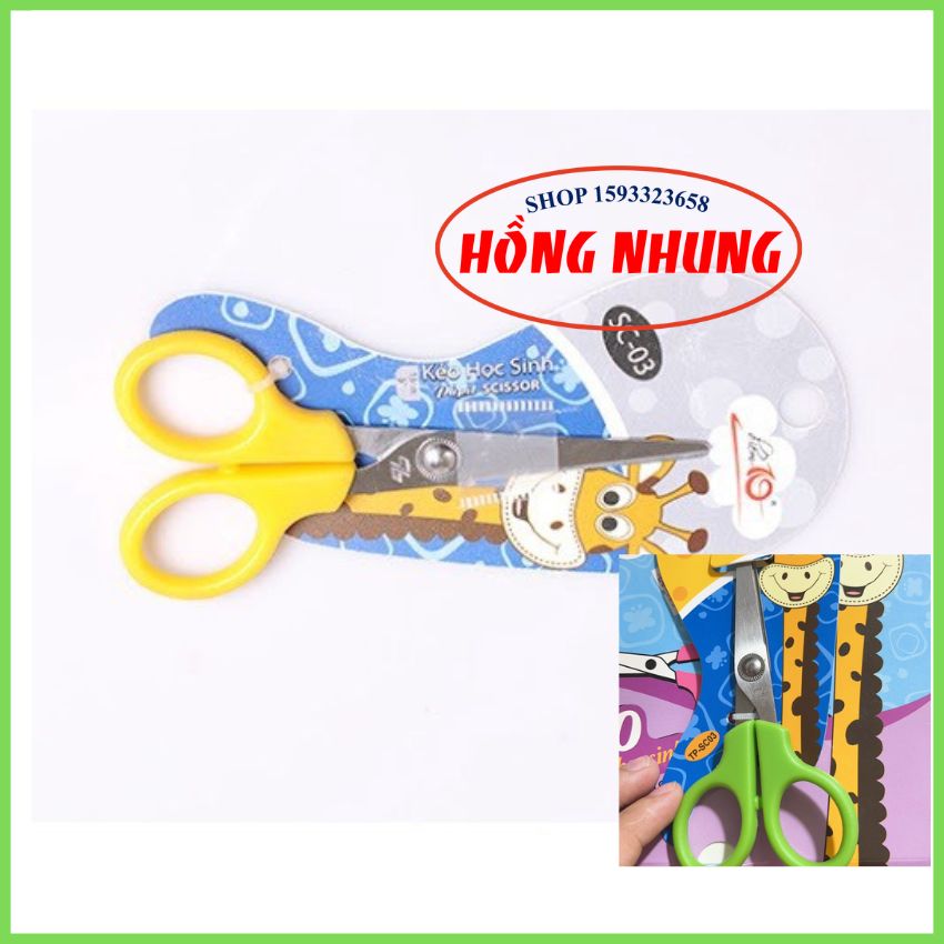 [ Mới] Kéo Học Sinh Điểm 10 Thiên Long TP-SC03