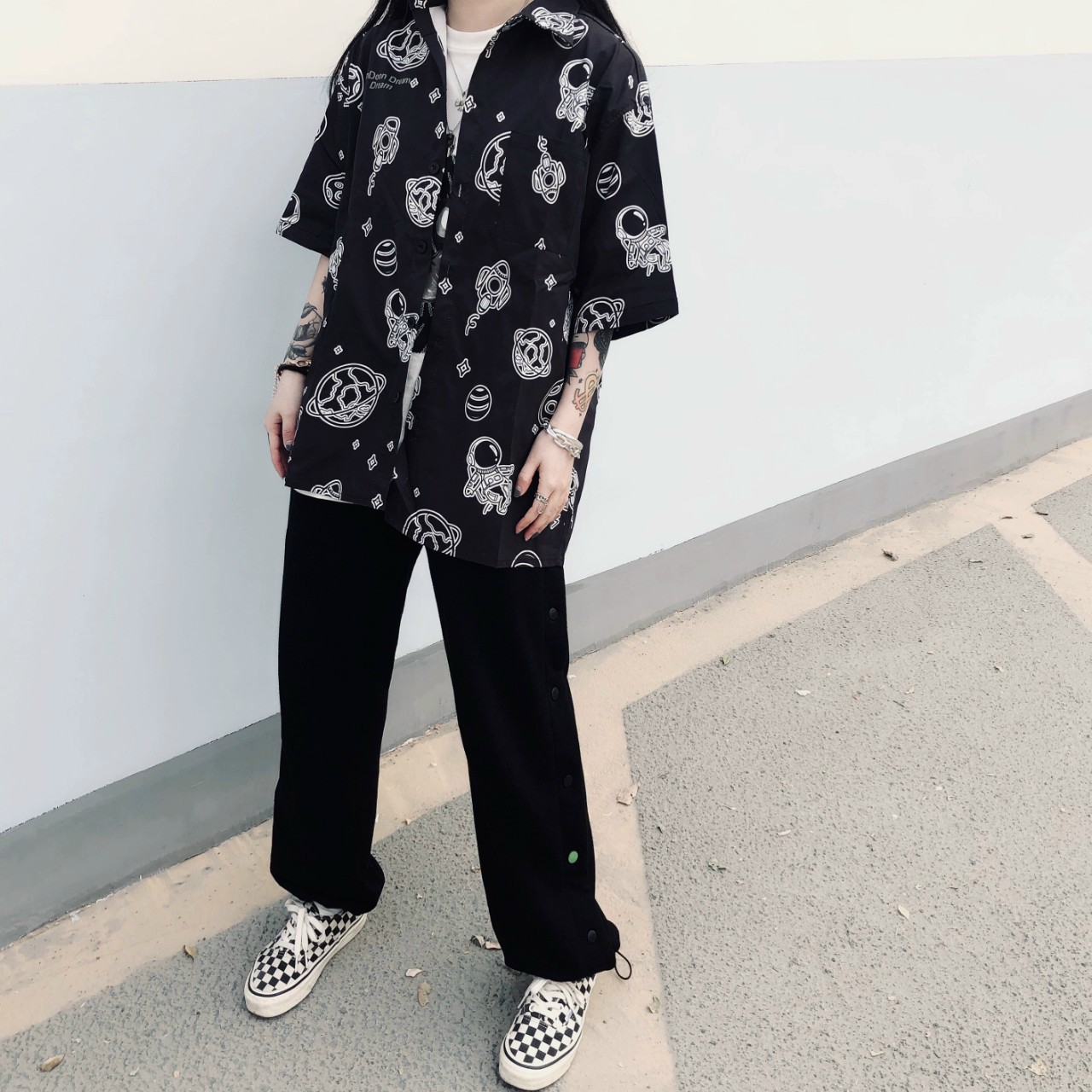 [HCM]Áo sơ mi nam nữ GK14