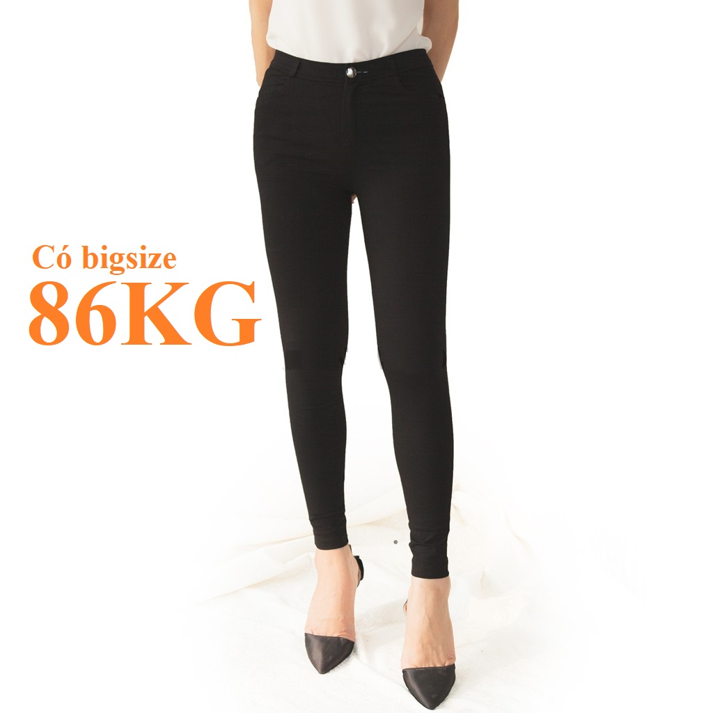 QUẦN TREGGING CẠP KHUY KHÓA có BigSize 90KG  HẢI NGÂN CHẤT Thun Dày ĐẸP