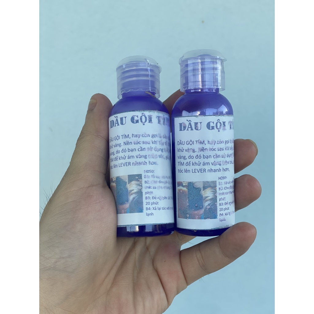 Thuốc nhuộm tóc Bạch Kim (cần tẩy)