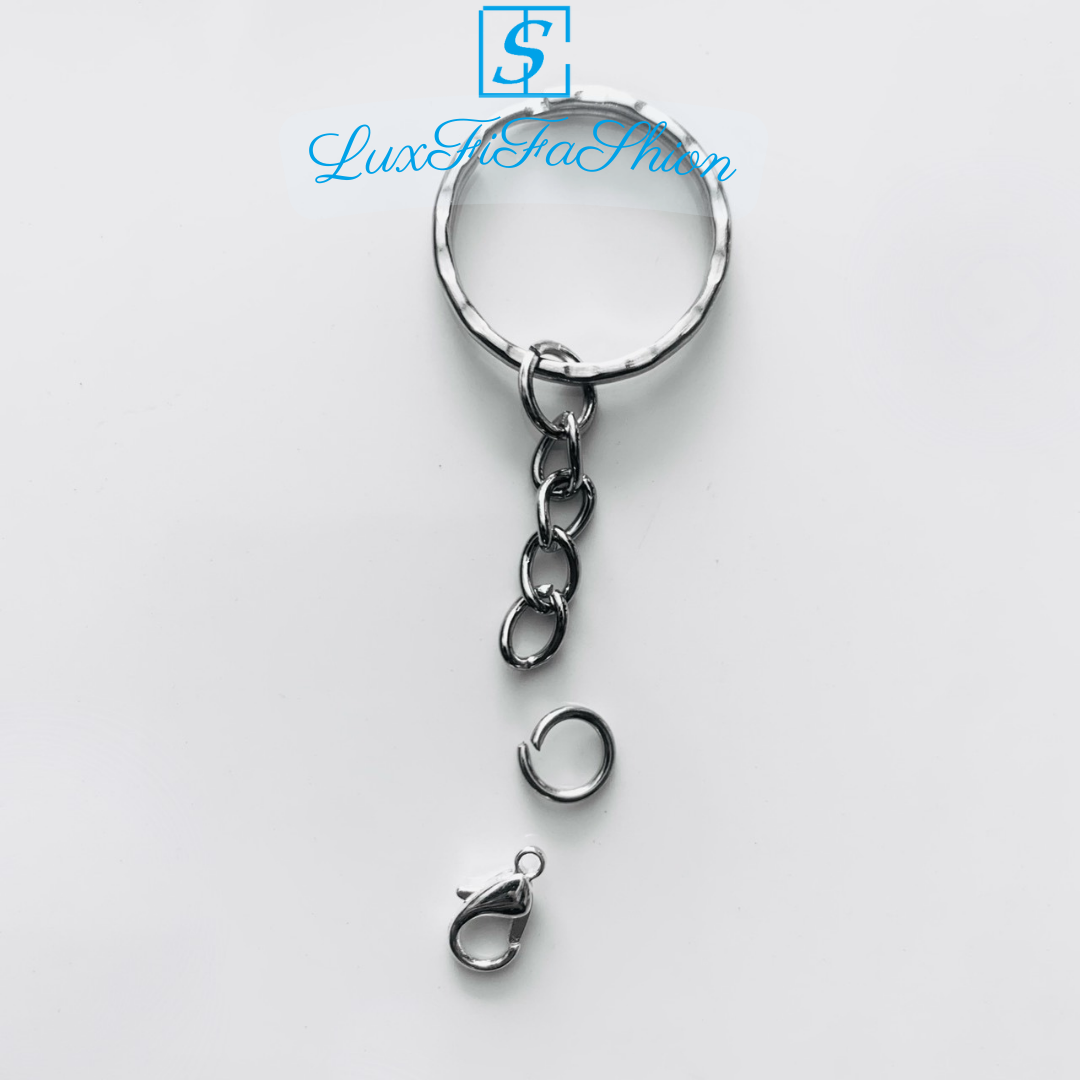 Móc Khóa Khoen Tròn 25cm Làm Đồ Handmade