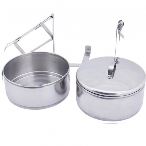 [HCM]Cà mên 2 ngăn đều inox