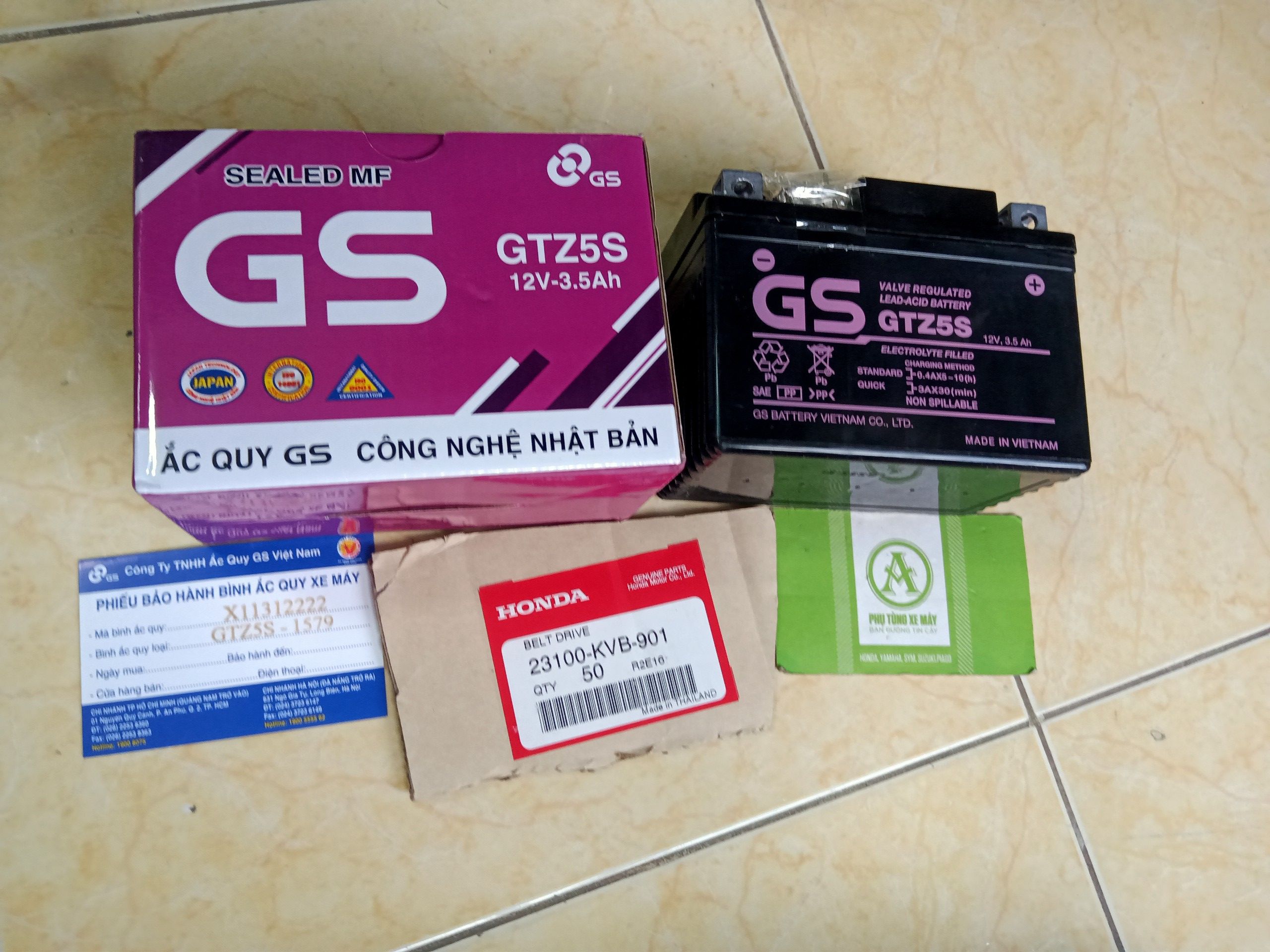 BÌNH GS GTZ5S CHO XE WAVE RS, FUTURE NEO