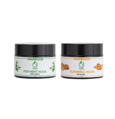 Mặt nạ Diếp Cá dưỡng ẩm trắng da 50g