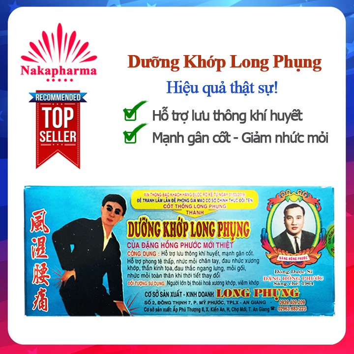✅ Dưỡng Khớp Long Phụng (viên hoàn đen) - Hỗ trợ mạnh gân cốt, giảm phong tê thấp, nhức mỏi chân tay, đau xương khớp