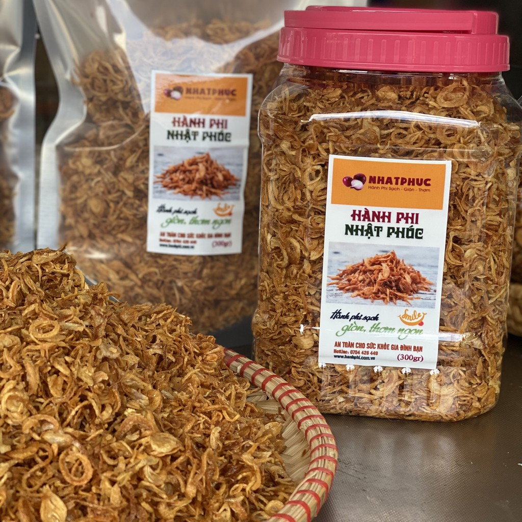 Hành Phi Sạch - Thơm, Giòn, Nguyên Chất 100%