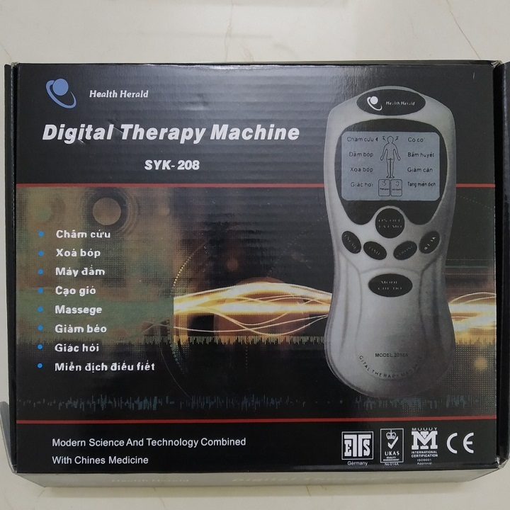 MÁY MASSAGE TRỊ LIỆU XUNG ĐIỆN 4 MIẾNG DÁN