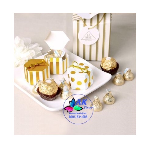 SET 10 HỘP GIẤY LỤC GIÁC