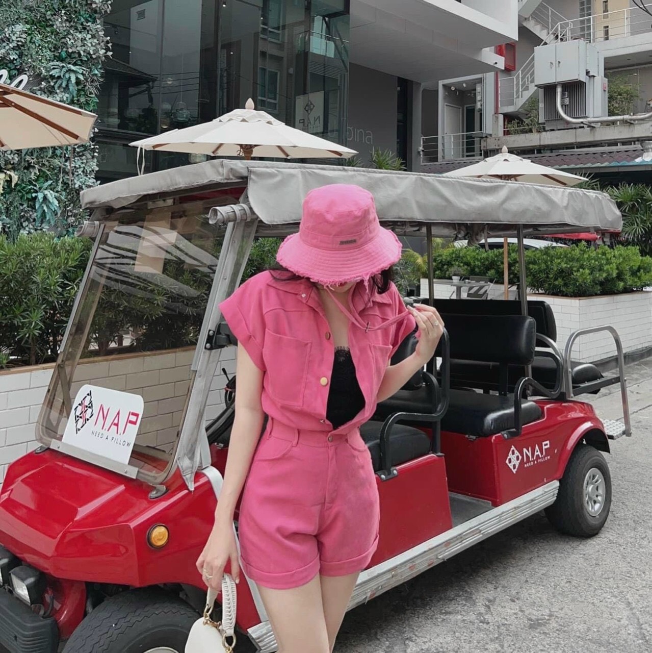 Set áo sơ mi tay ngắn màu pastel sét đùi nữ 2 món áo sơ mi cài nút quần đùi form rộng quần short nữ set đi chơi cá tính