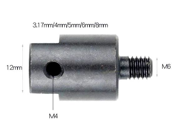 Đầu kẹp lưỡi cắt trục 5mm