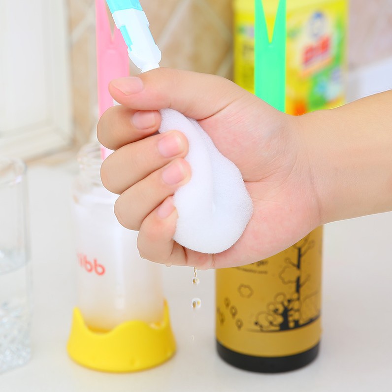Que Rửa Cốc, Cọ Ly, Bình Sữa Mút Tiện Dụng - Bọt Biển