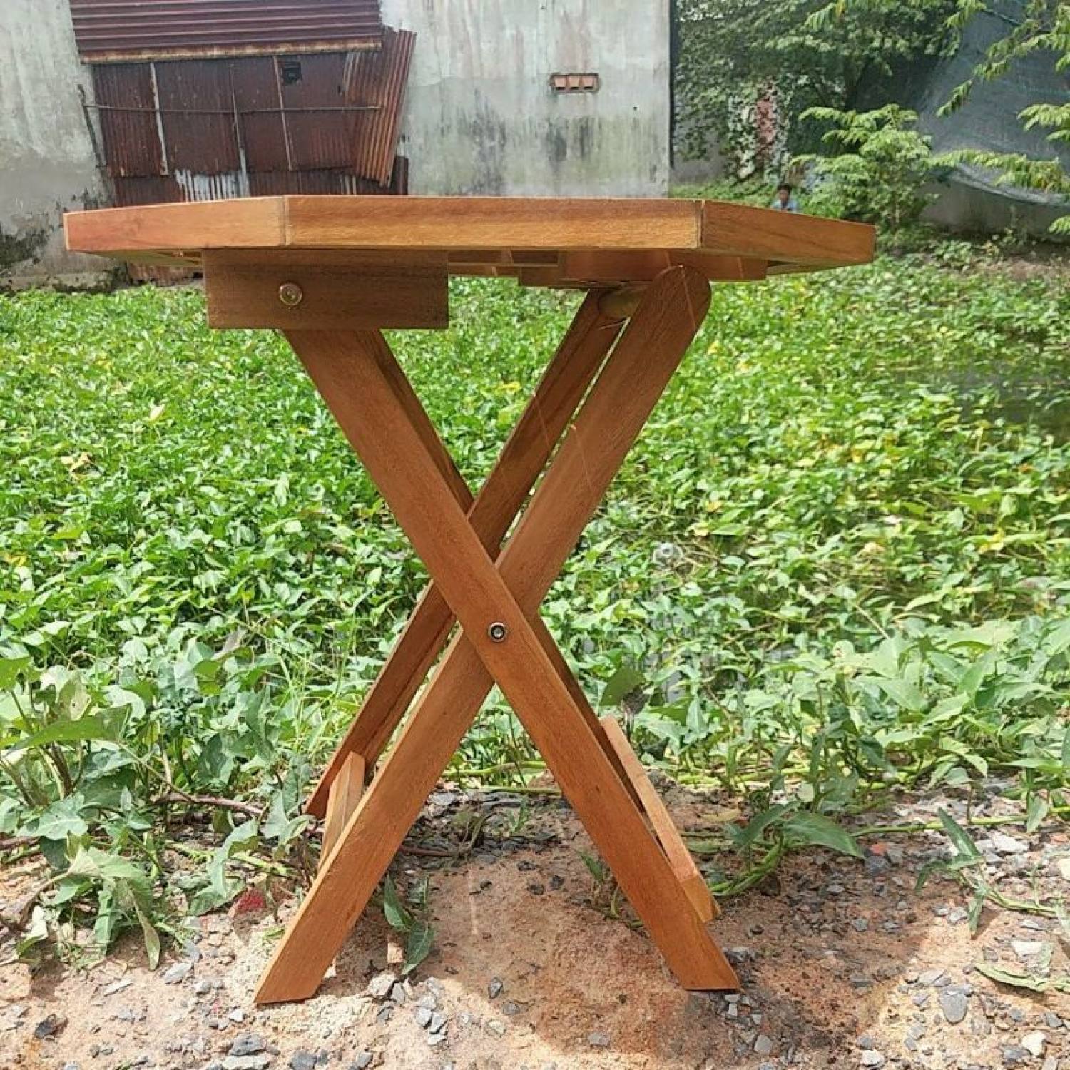 Bàn Gỗ Cafe loại 1(xếp gọn)