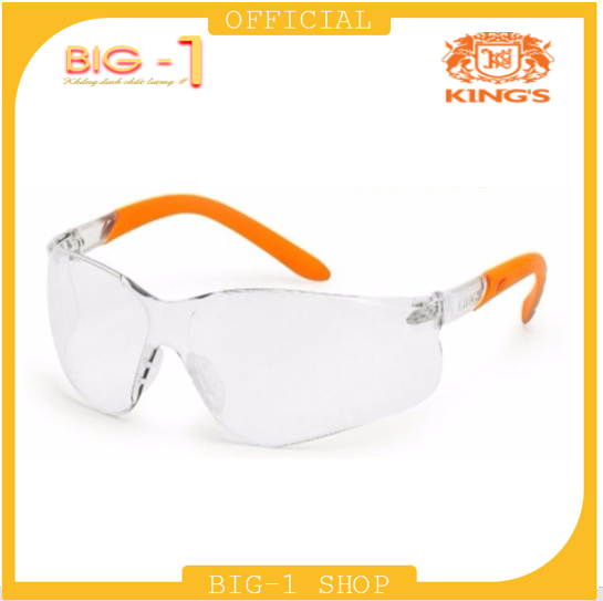 Kính bảo hộ cao cấp Kings KY2221 chống bụi chống tia UV không gây hoa mắt