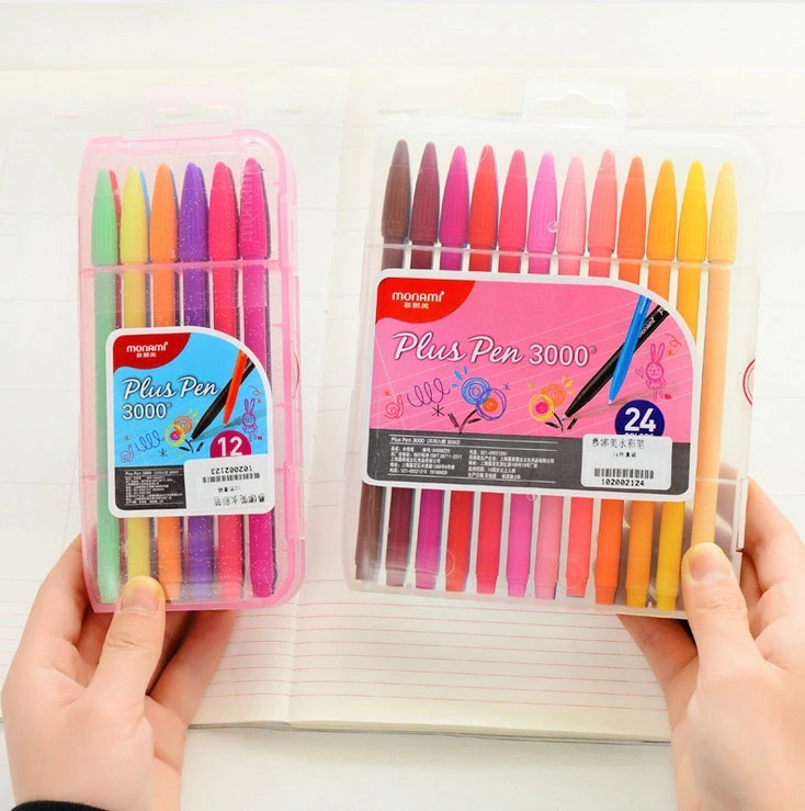 Bút line Monami Plus pen 3000