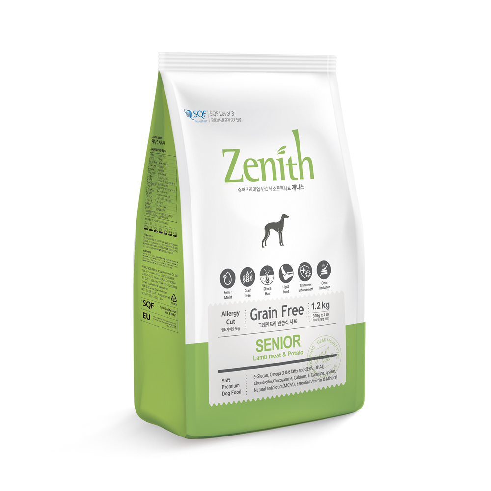 [HCM]3KG THỨC ĂN HẠT MỀM CHÓ GIÀ ZENITH SENIOR