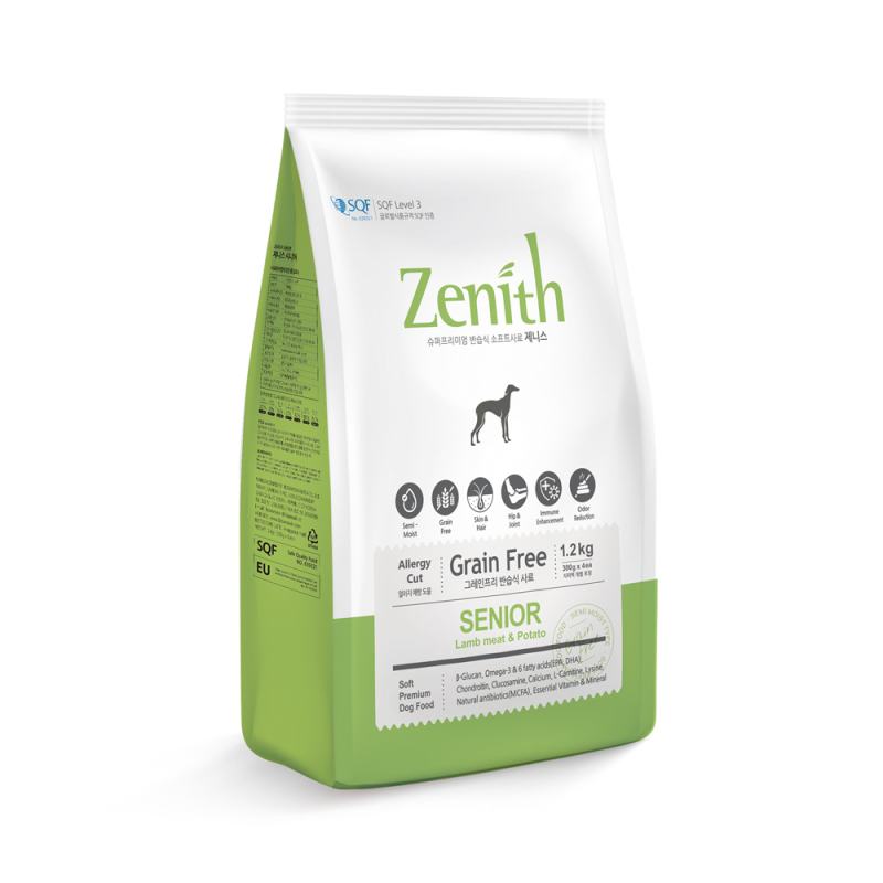 3KG THỨC ĂN HẠT MỀM CHÓ GIÀ ZENITH SENIOR