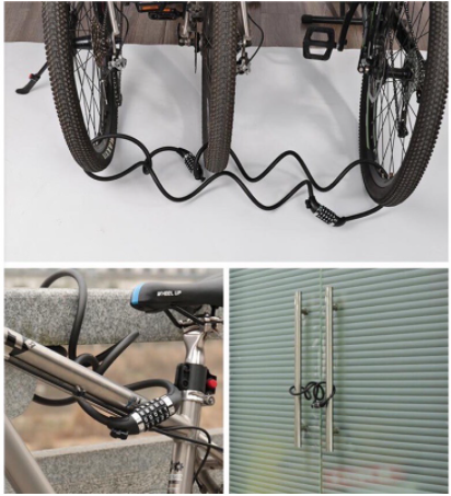 Khoá xe đạp mật mã 5 số tonyon